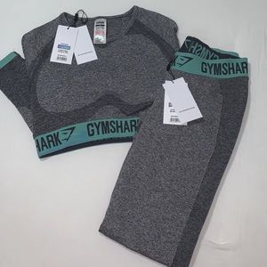 Gymshark Charcoal Leggings Brand New With Tags Size Medium (top separate)